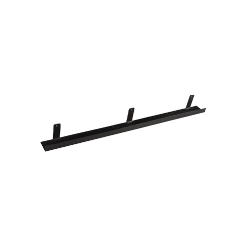 Wandrail metaal zwart 100cm