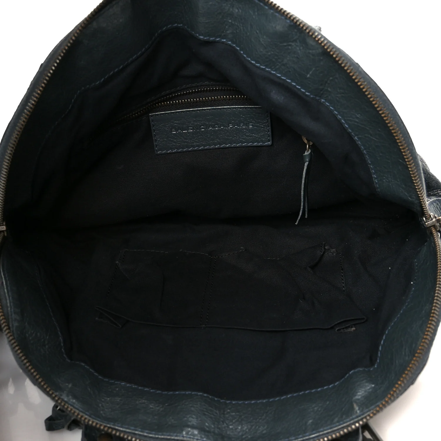 Agneau Classic Hardware Bowling Bag Anthracite - Top Club