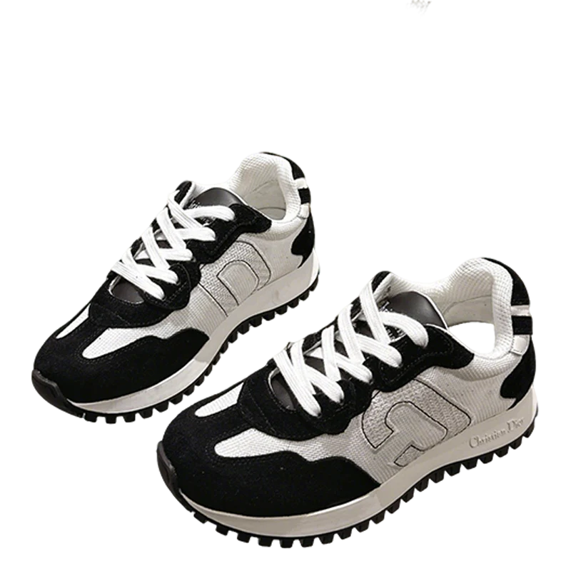 Dior Women's Black And White Sneakers For Chic Casual Looks - Sneaker Replica Workshop
