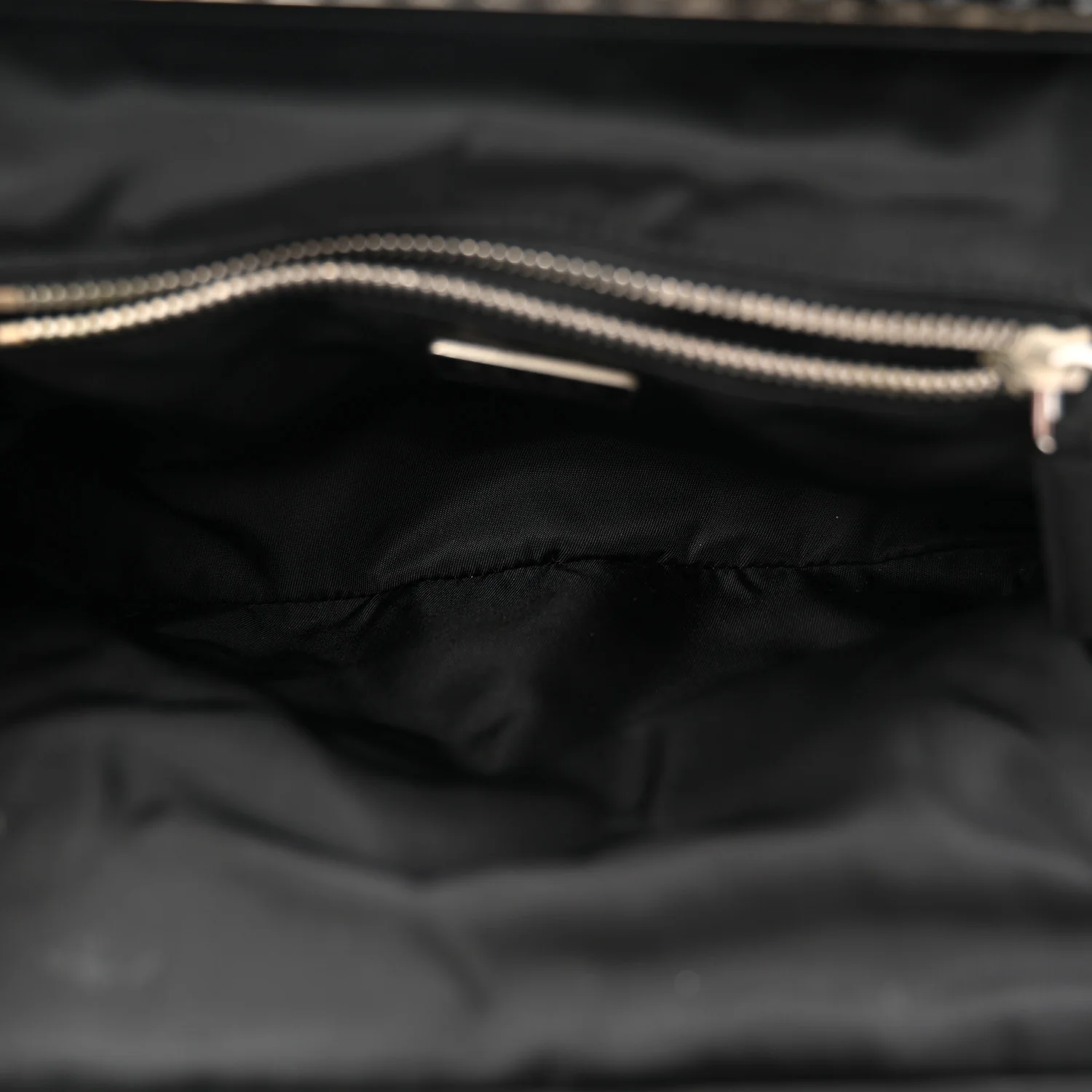 Tessuto Nylon Bead Evening Bag Black - Top Club