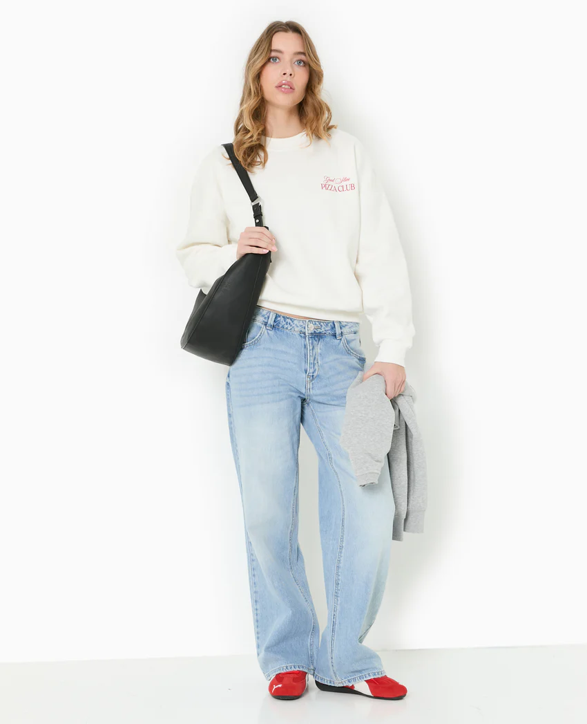 Pimkie Sweat oversize avec print poitrine et dos