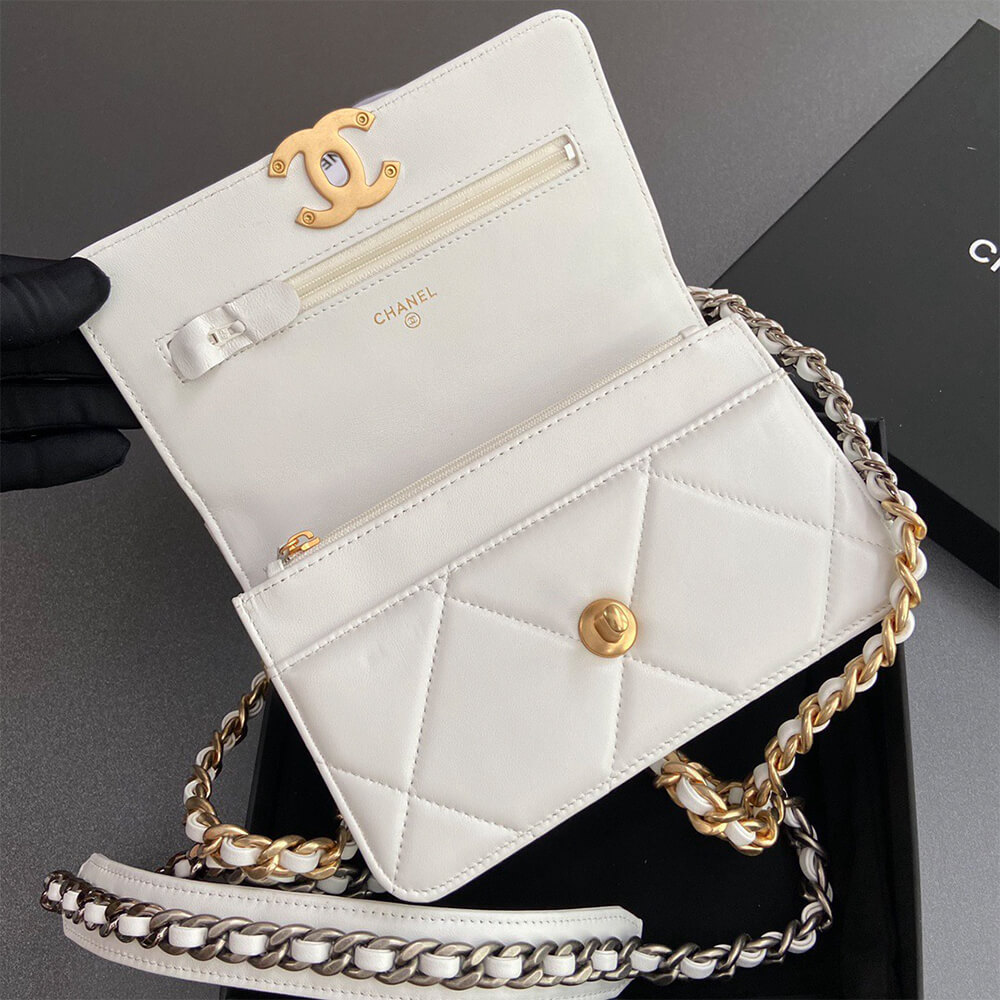 CHANEL 19 Wallet on Chain(high-end grade) - Top Club
