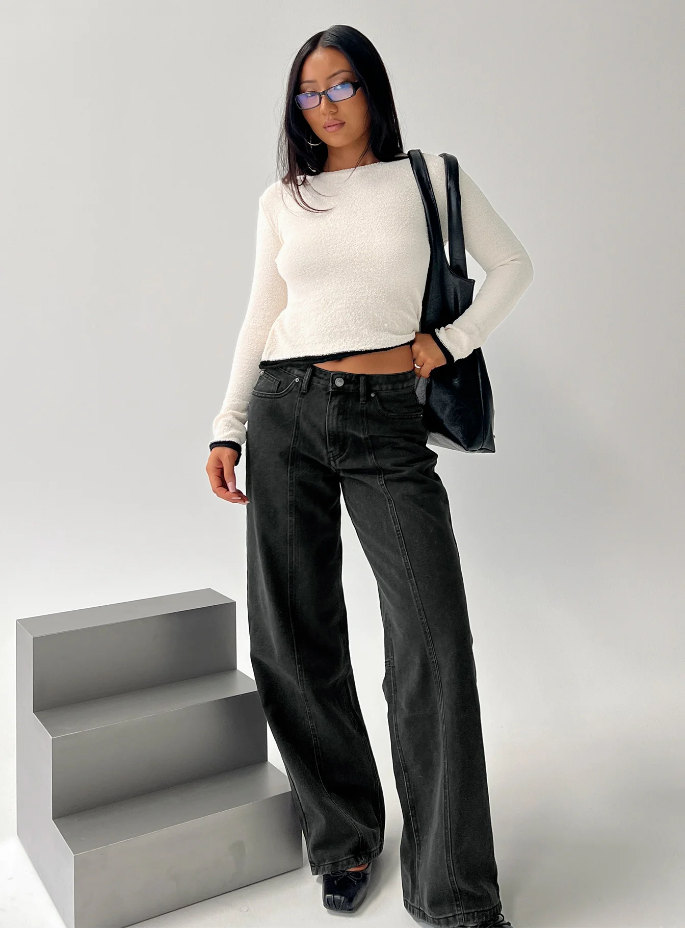 Keree Lightweight Knit Sweater Cream