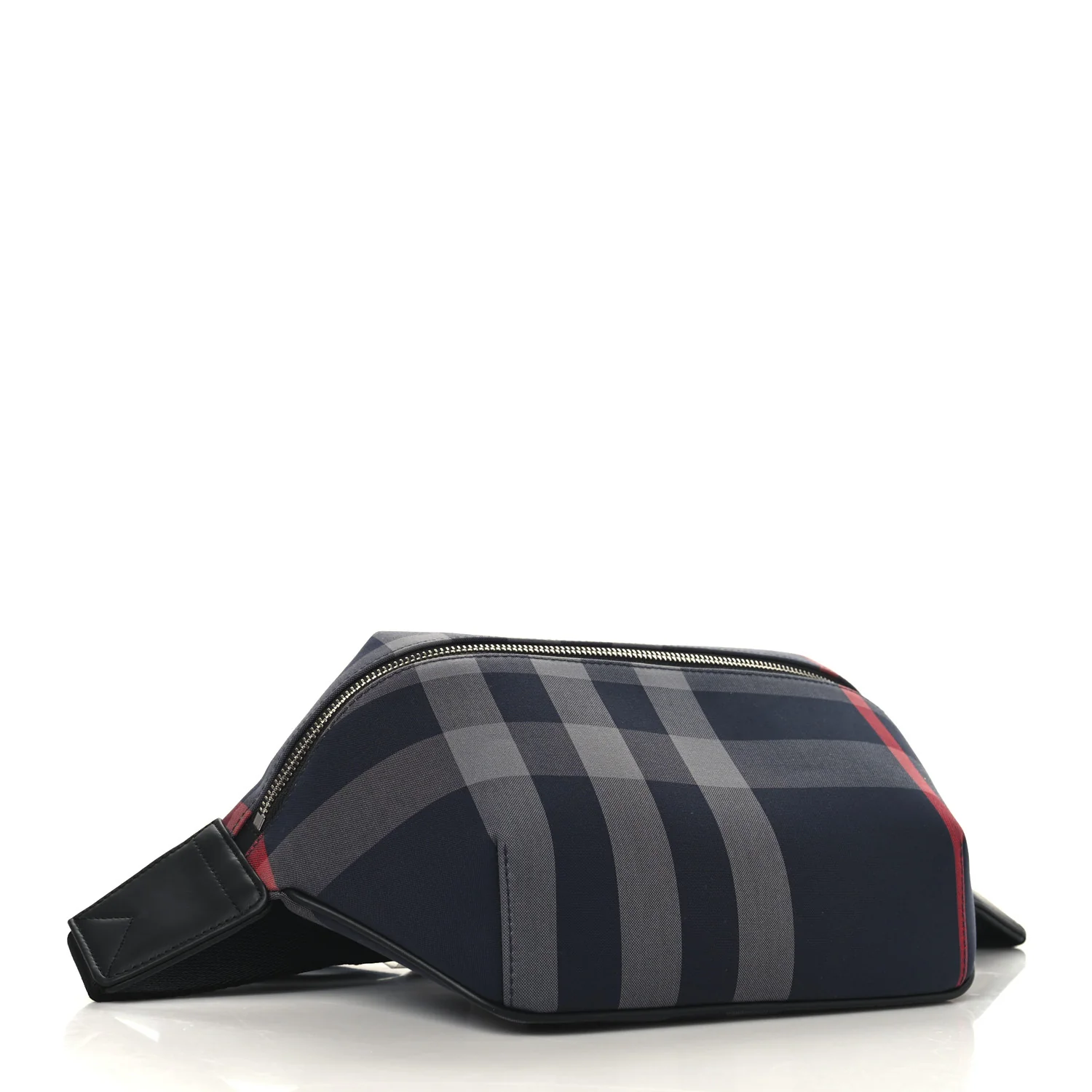 House Check Sonny Bum Bag Navy Grey - Top Club