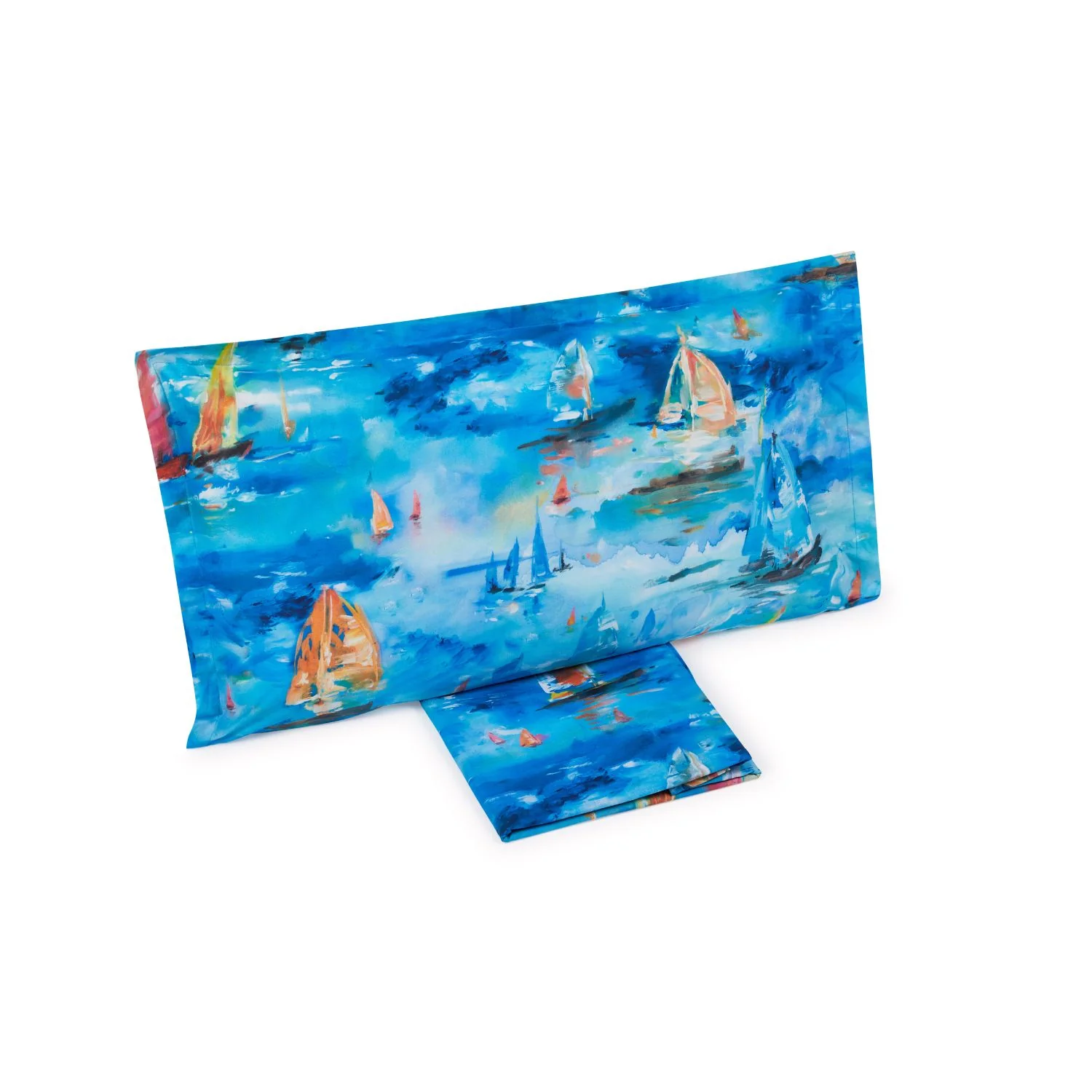 Copripiumino Con Federe In Percalle Barcolana Singolo