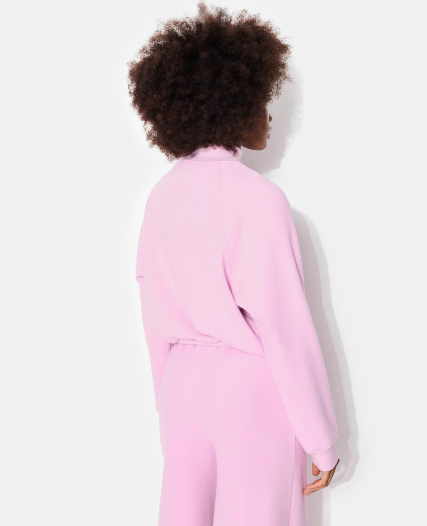 Pimkie Sweat col zippé en molleton gratté
