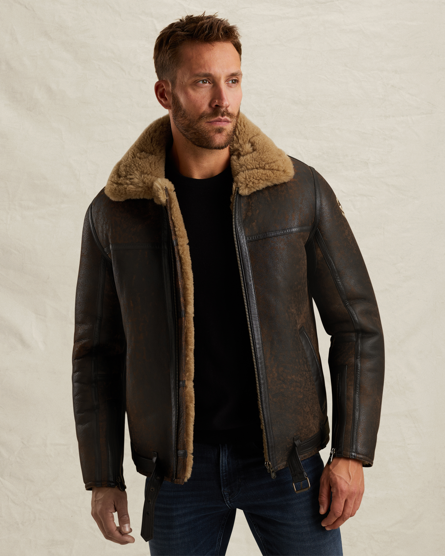 Ceptor leather jacketx