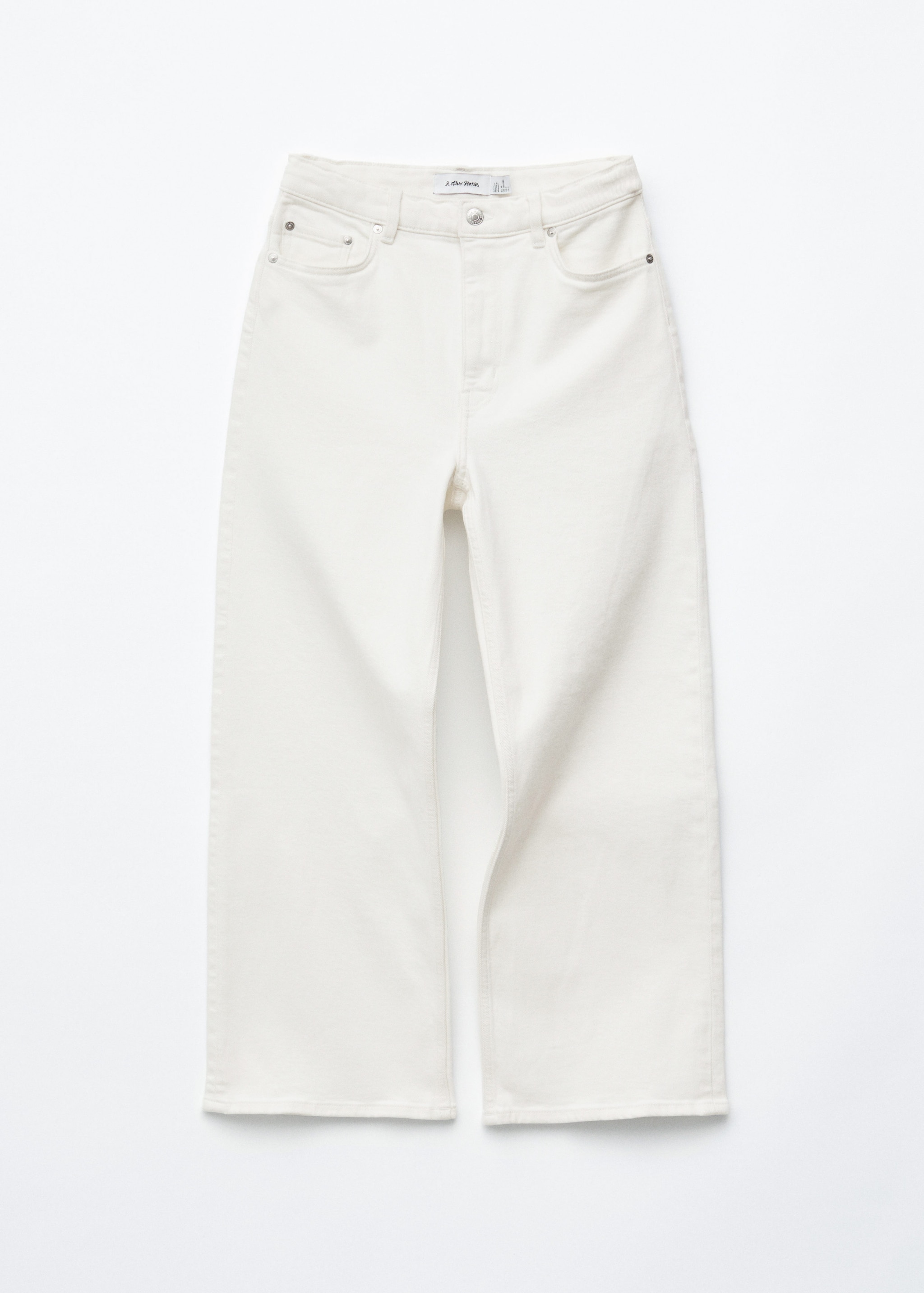& Other Stories CROPPED WIDE-LEG JEANS
