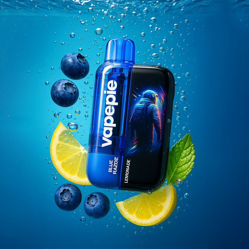 Modrá malina s citronádou🔥 TK × VAPEPIE Ultra Phantom 30 000 Potahů