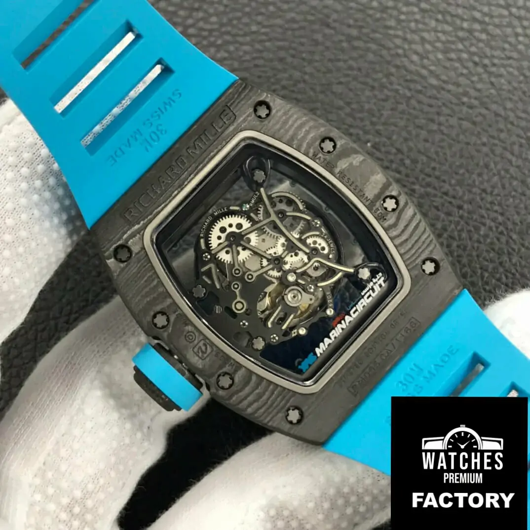 Richard Mille RM055 ZF Factory Rubber Strap