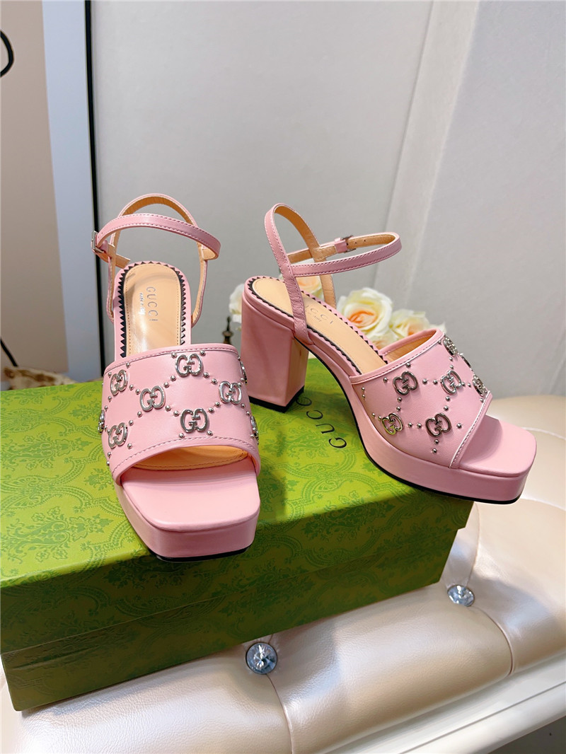 gucci GG buckle platform high heels - Sneaker Replica Workshop