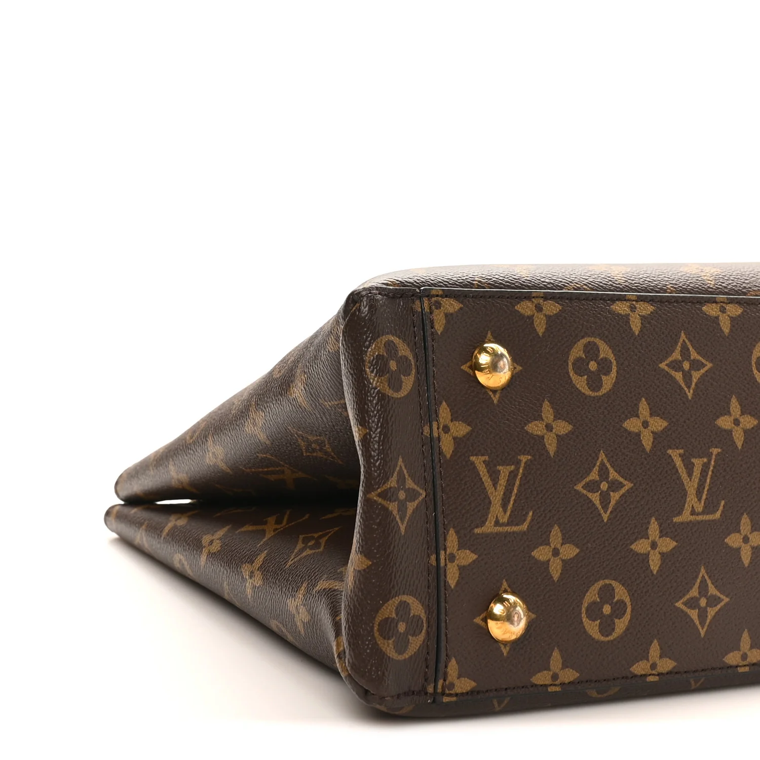 Monogram Flower Tote Black - Top Club
