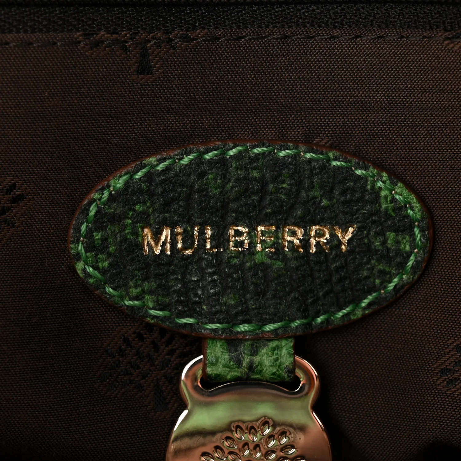 Lizard Print Camera Bag Grass Green - Top Club