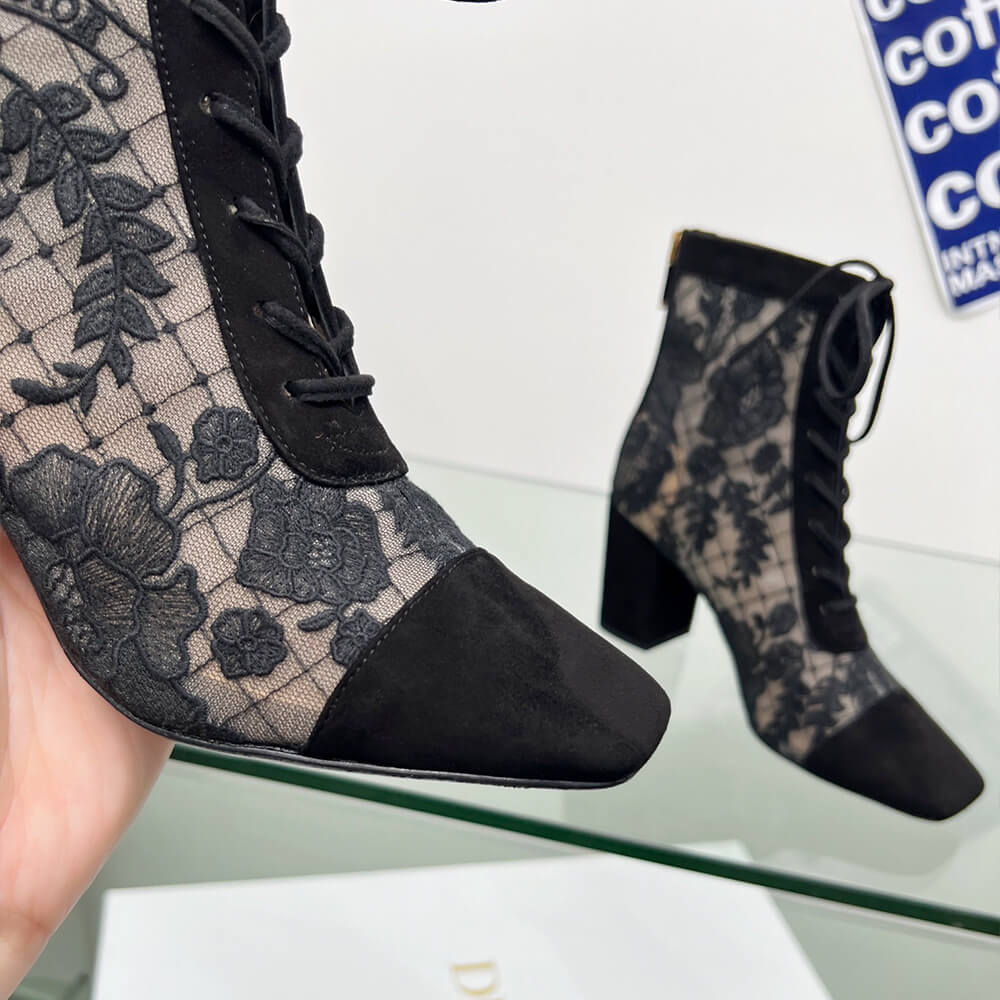 Dior Naughtily-D Heeled Ankle Boot - Top Club