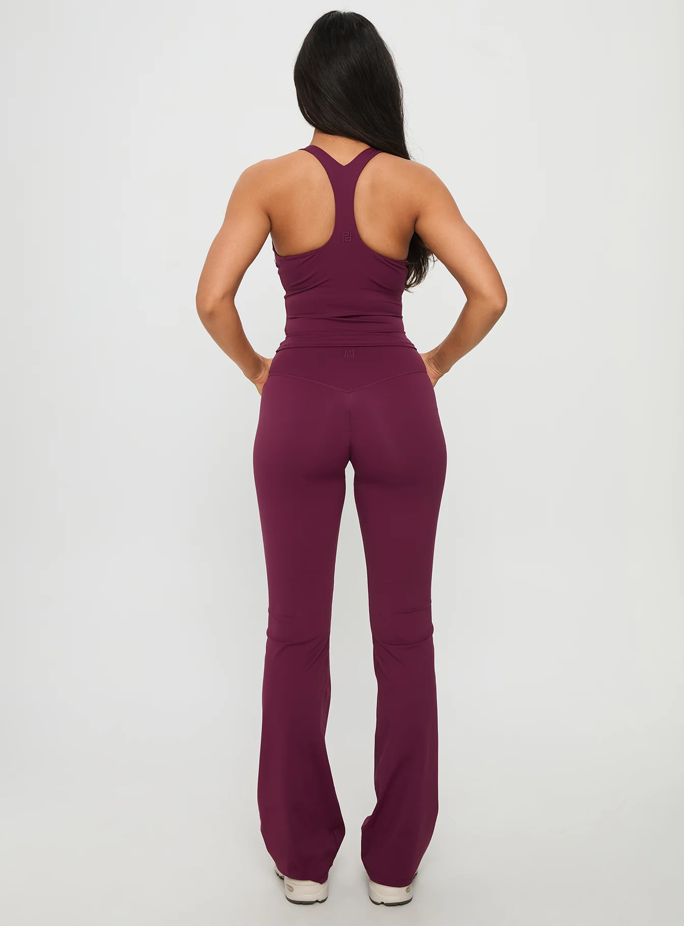Sunday Session Active Flare Leg Pant Plum