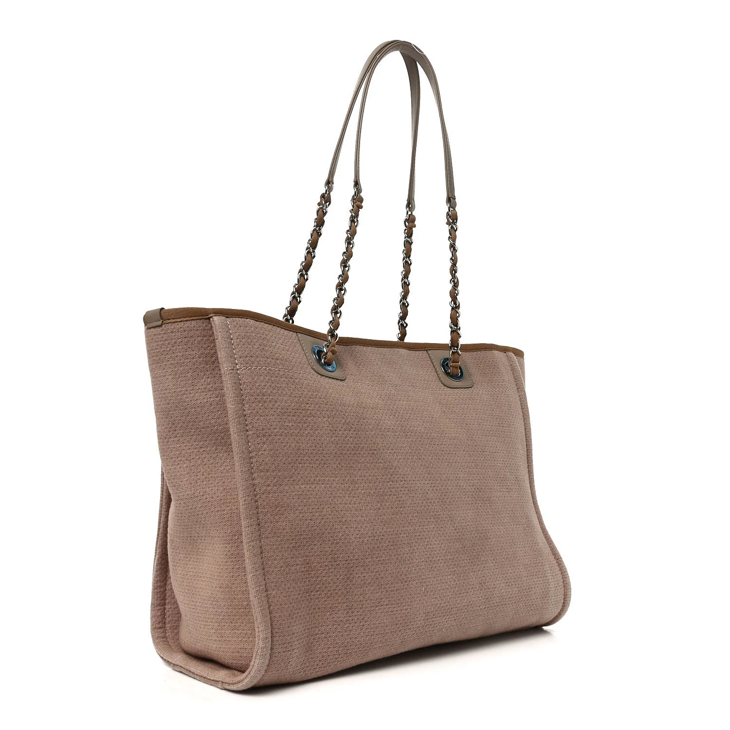 Canvas Small Deauville Tote Ecru