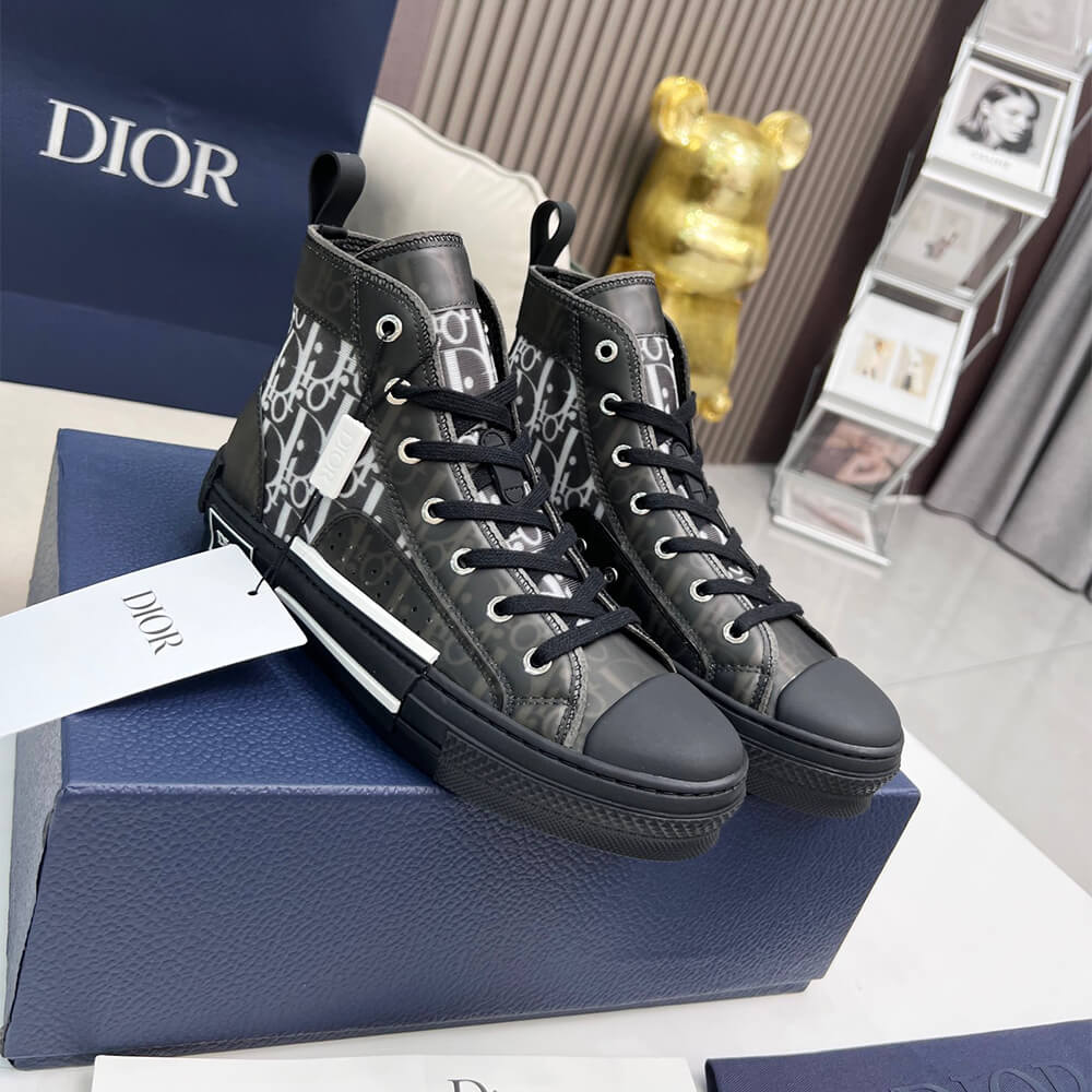 DIOR B23 High-Top Sneakers Dior Oblique - Top Club