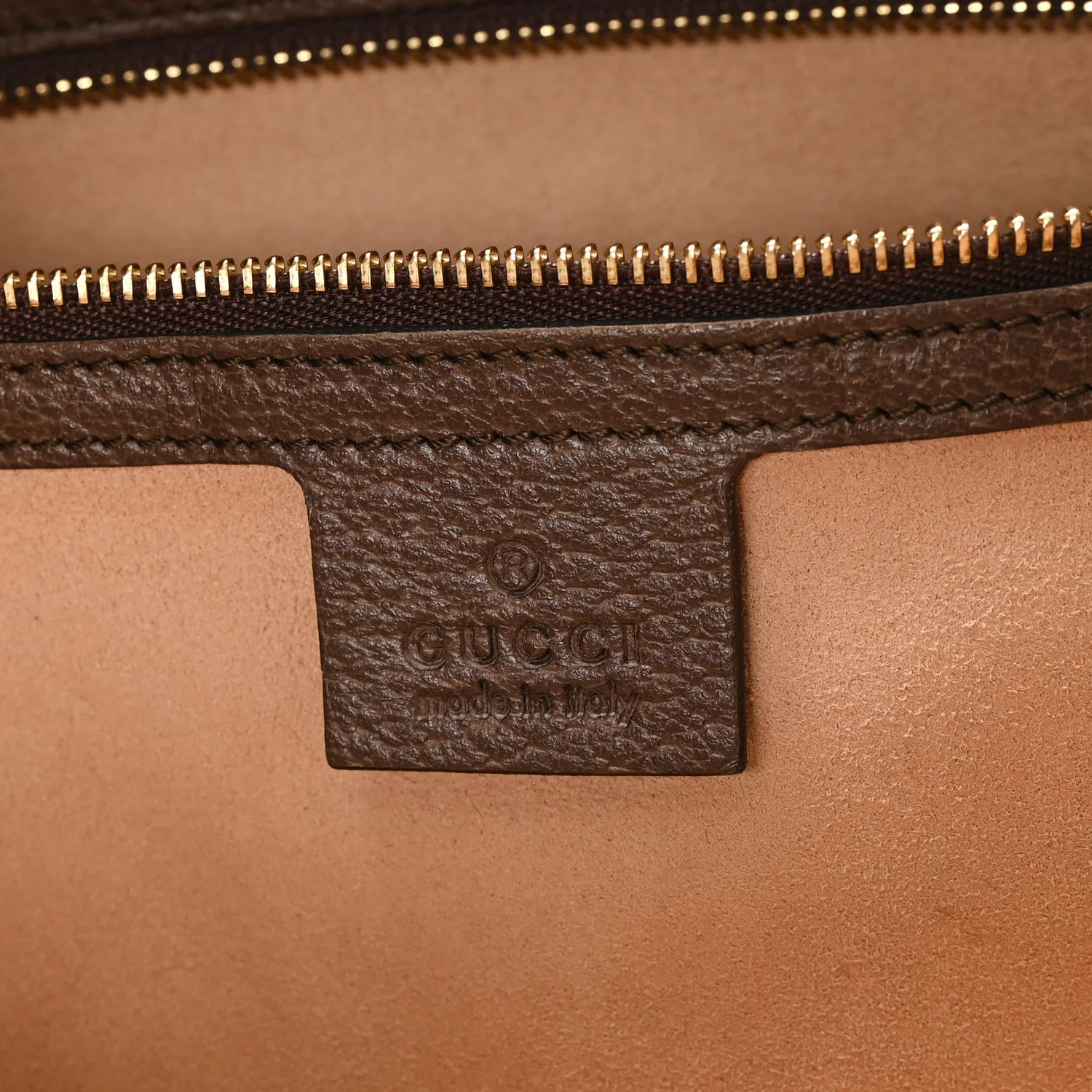 GG Supreme Monogram Medium Ophidia Shopping Tote  Brown - Top Club