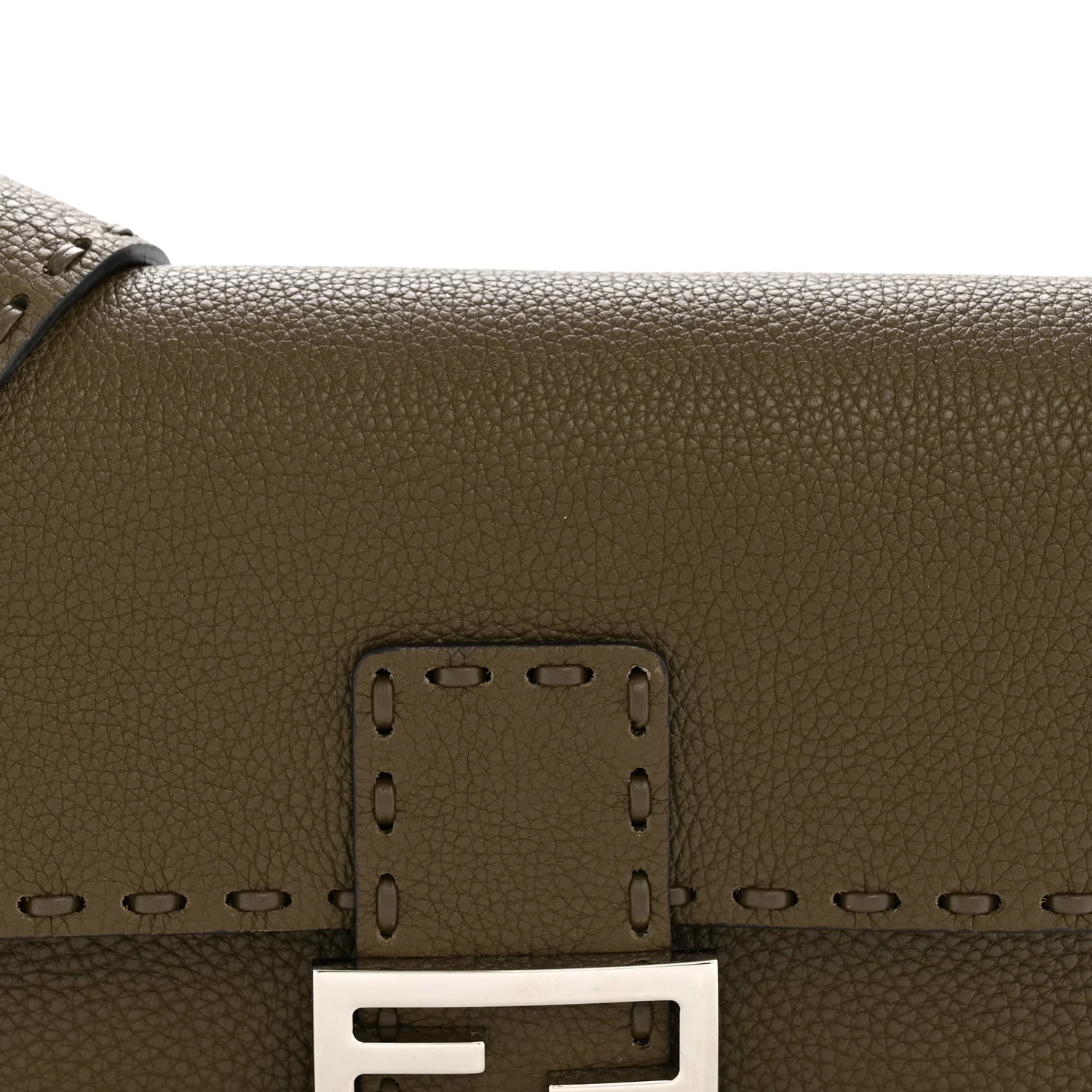 Cuoio Roma Sellerissima Nappa Sintetica Tape Stitch Baguette Wood - Top Club