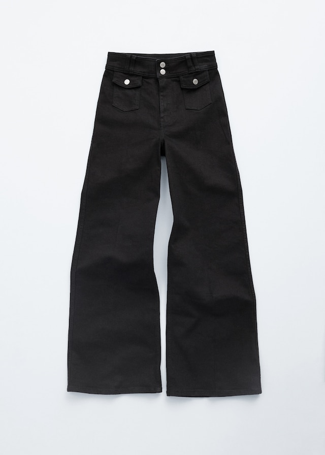 & Other Stories PRESS-CREASE FLARED JEANS
