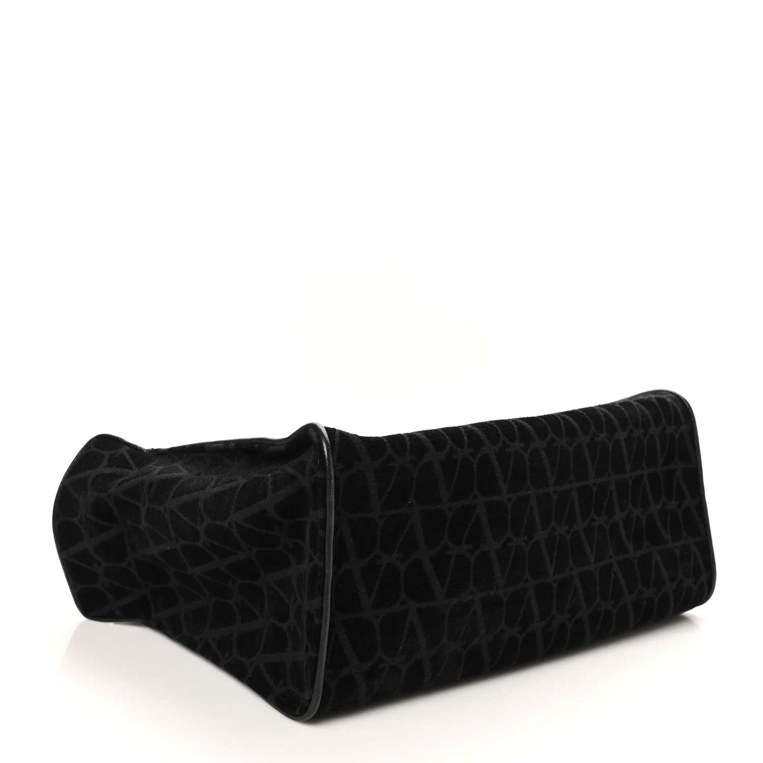Toile Iconographe Goatskin Le Troisieme Shopping Bag Black - Top Club