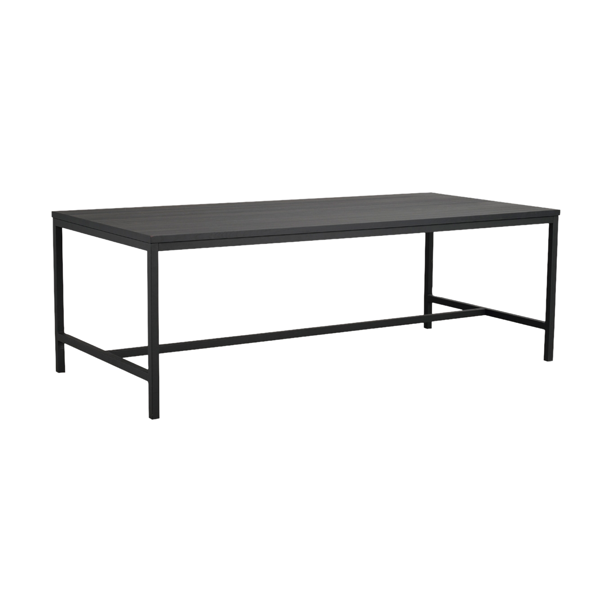 Eettafel Everett zwart 220x100 cm