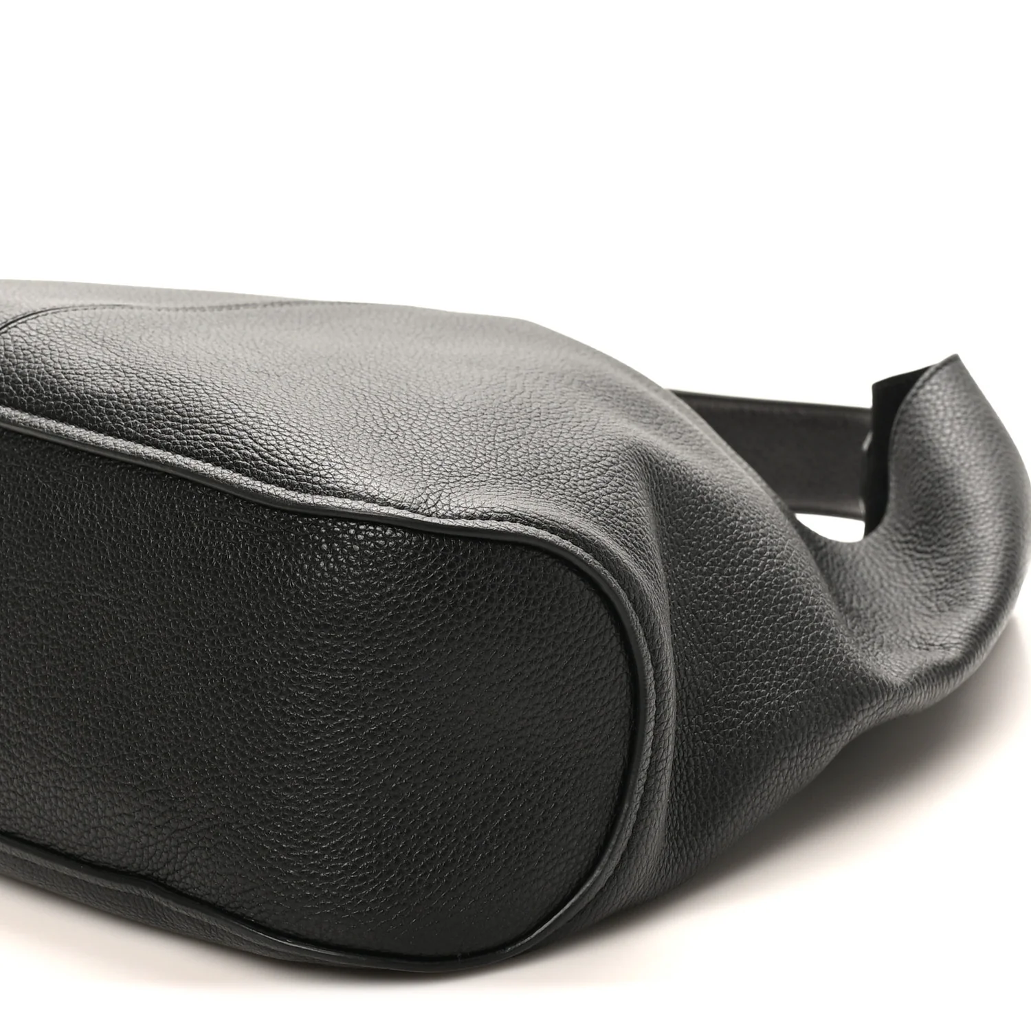 Calfskin Margot Hobo Black - Top Club
