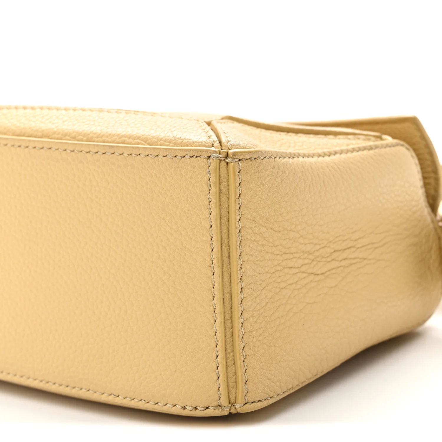 Calfskin Mini Puzzle Bag Dark Butter - Top Club