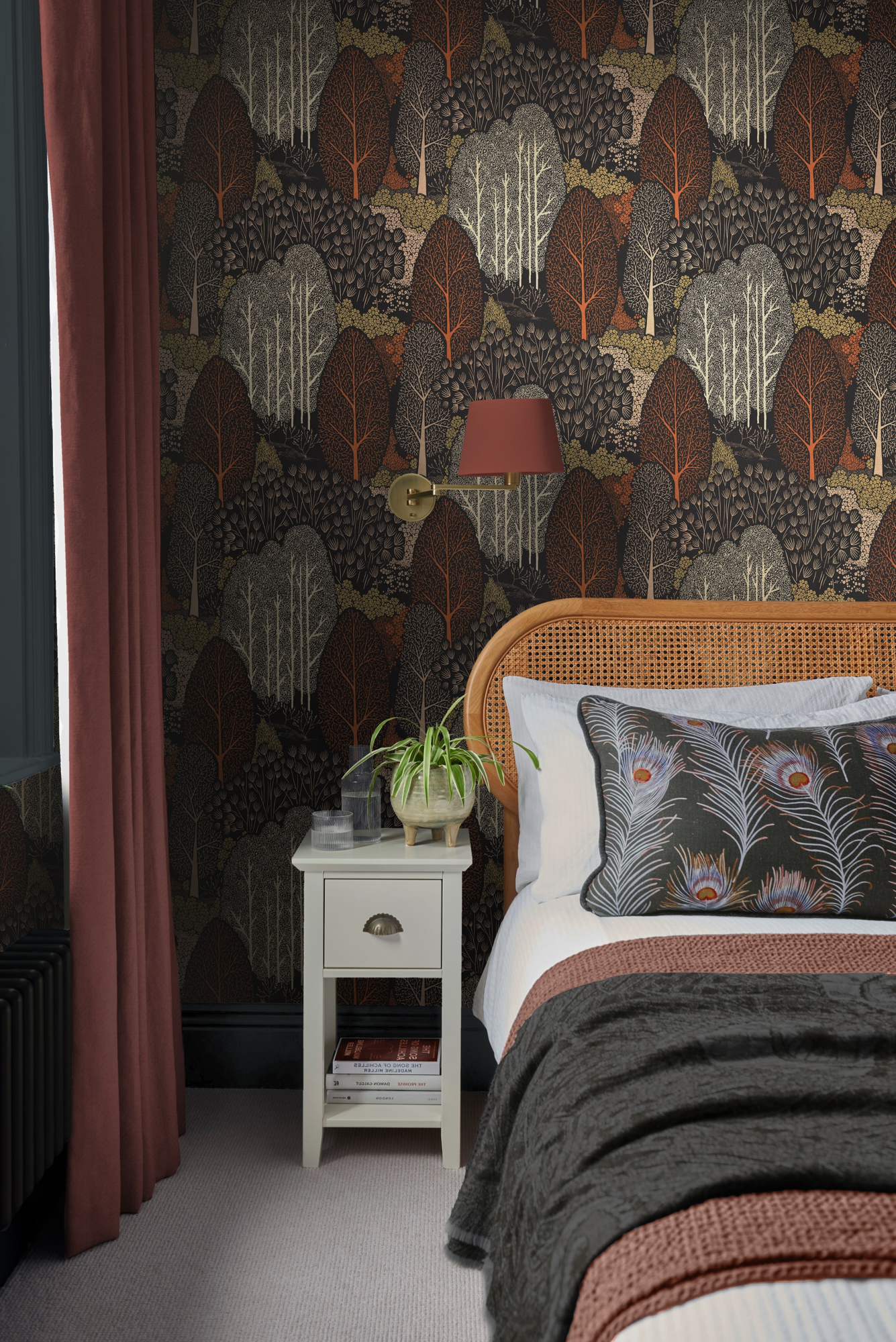 Graham & Brown vliesbehang Scandiscape Alizarin