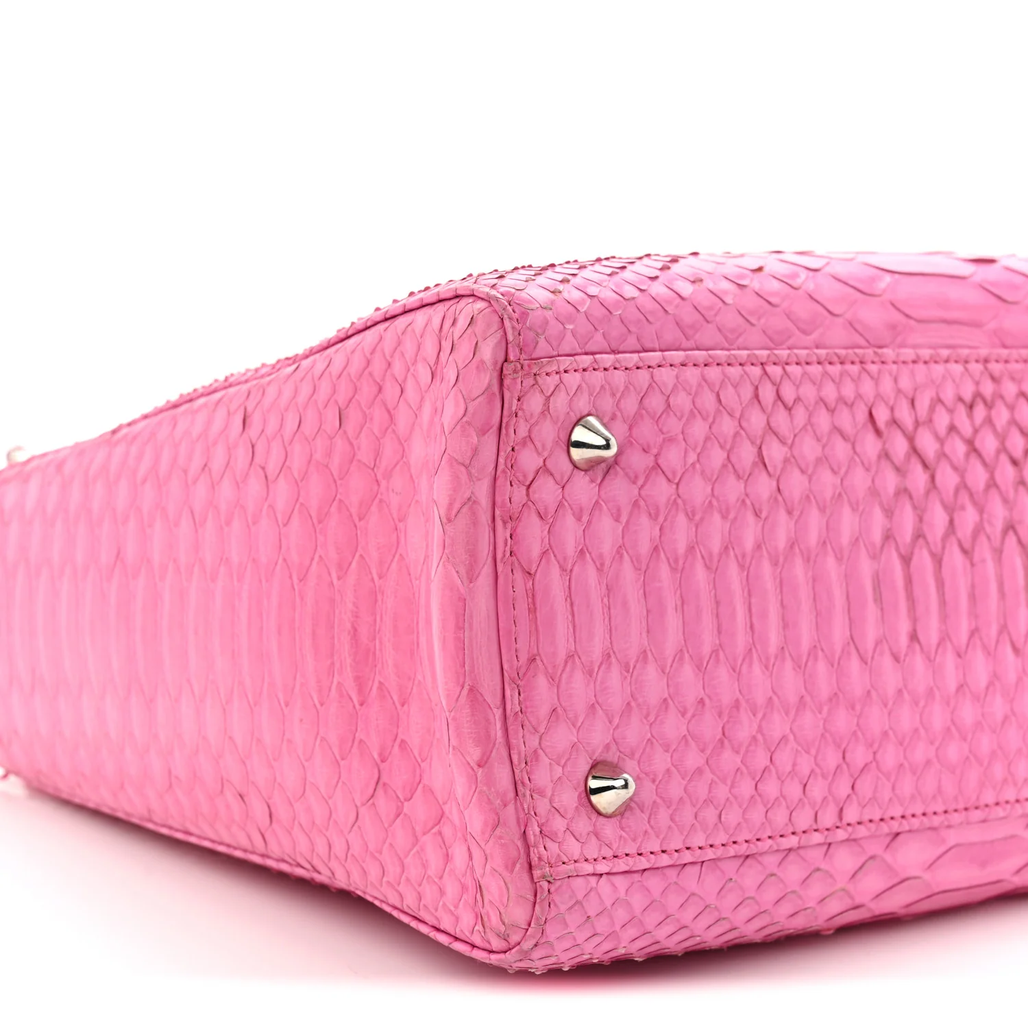 Snakeskin Medium Lady Dior Pink - Top Club
