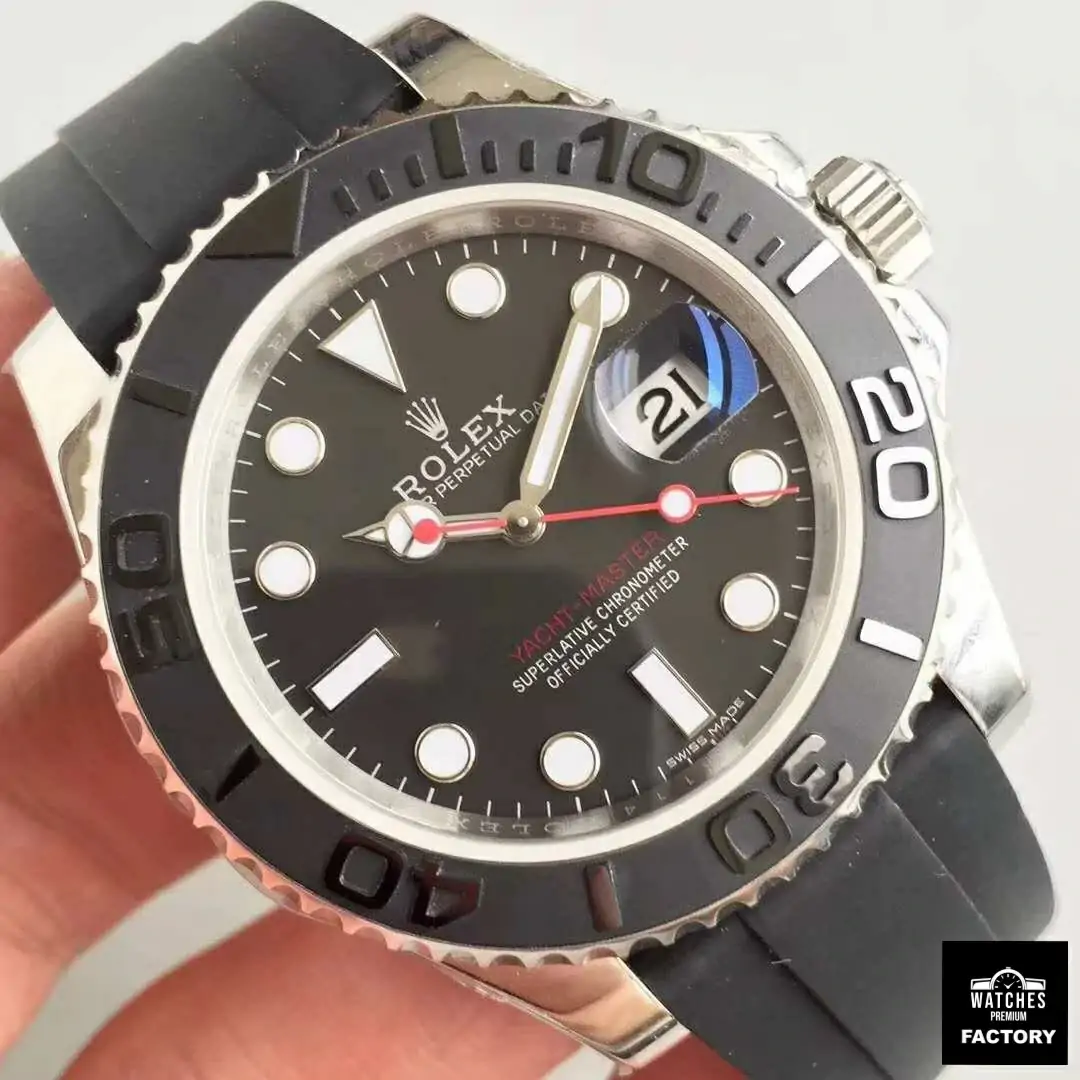 Rolex Yacht Master Custom 116655 40mm AR Factory Stainless Steel Case