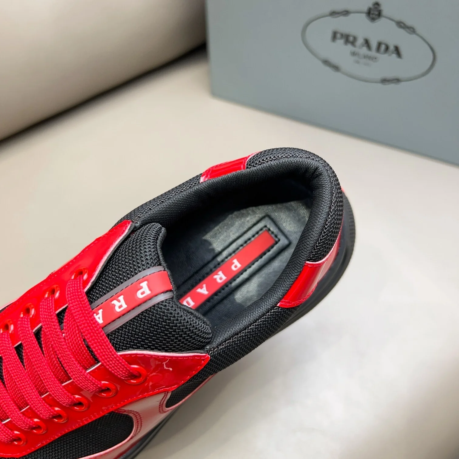 Prada Unisex Sneakers Luxury Fashion Sneakers - Sneaker Replica Workshop