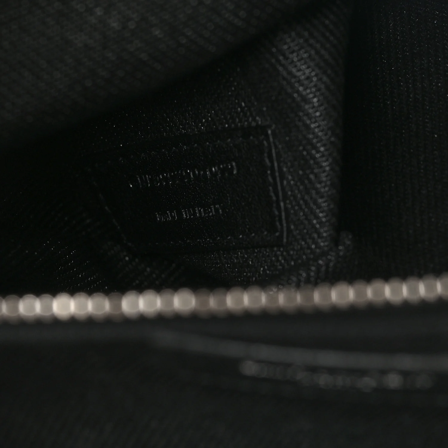 Linen Calfskin Rive Gauche Tote Black - Top Club