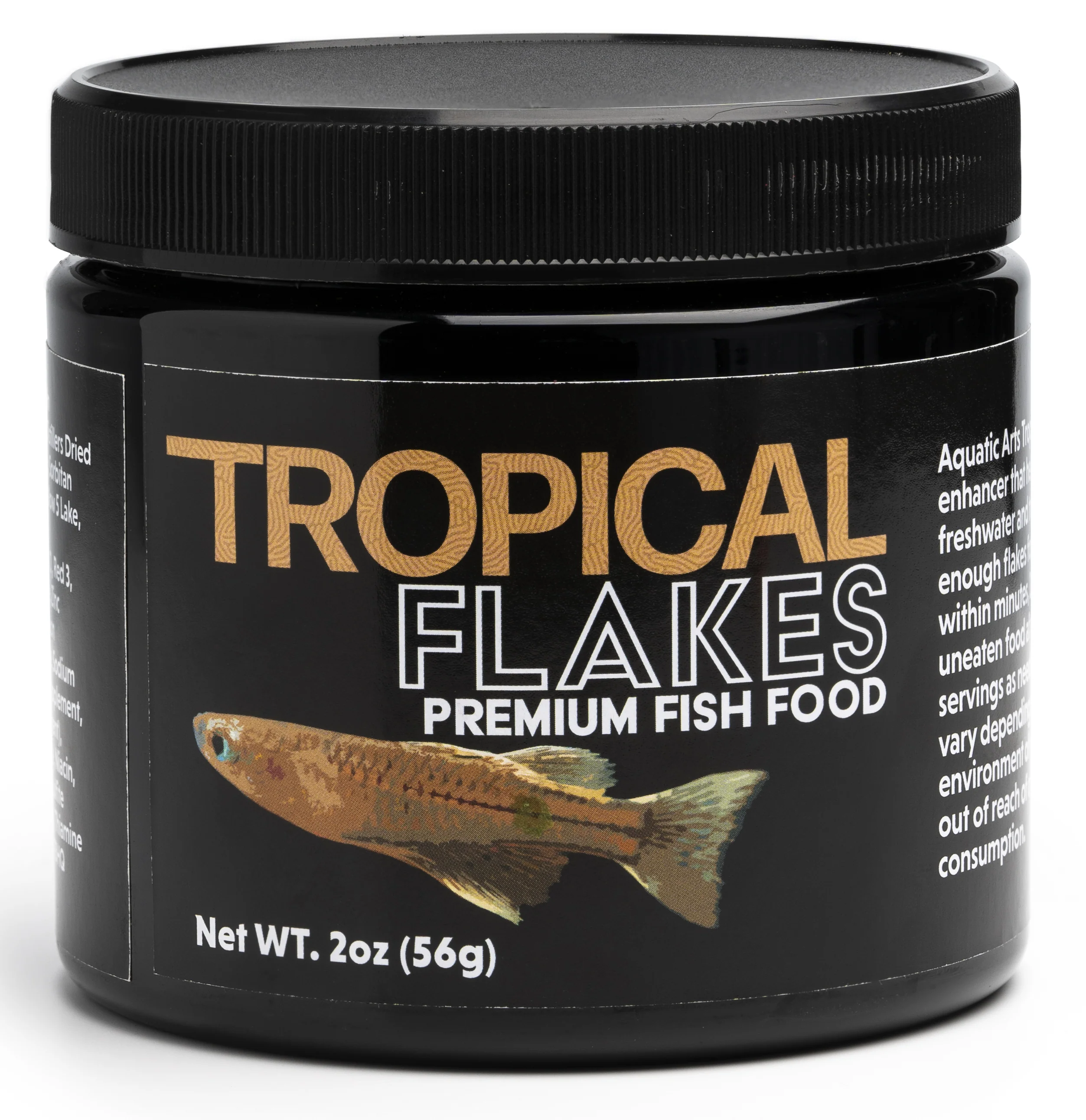 Aquatic Arts Tropical Flakes Premium Fish Food (1-2oz.)