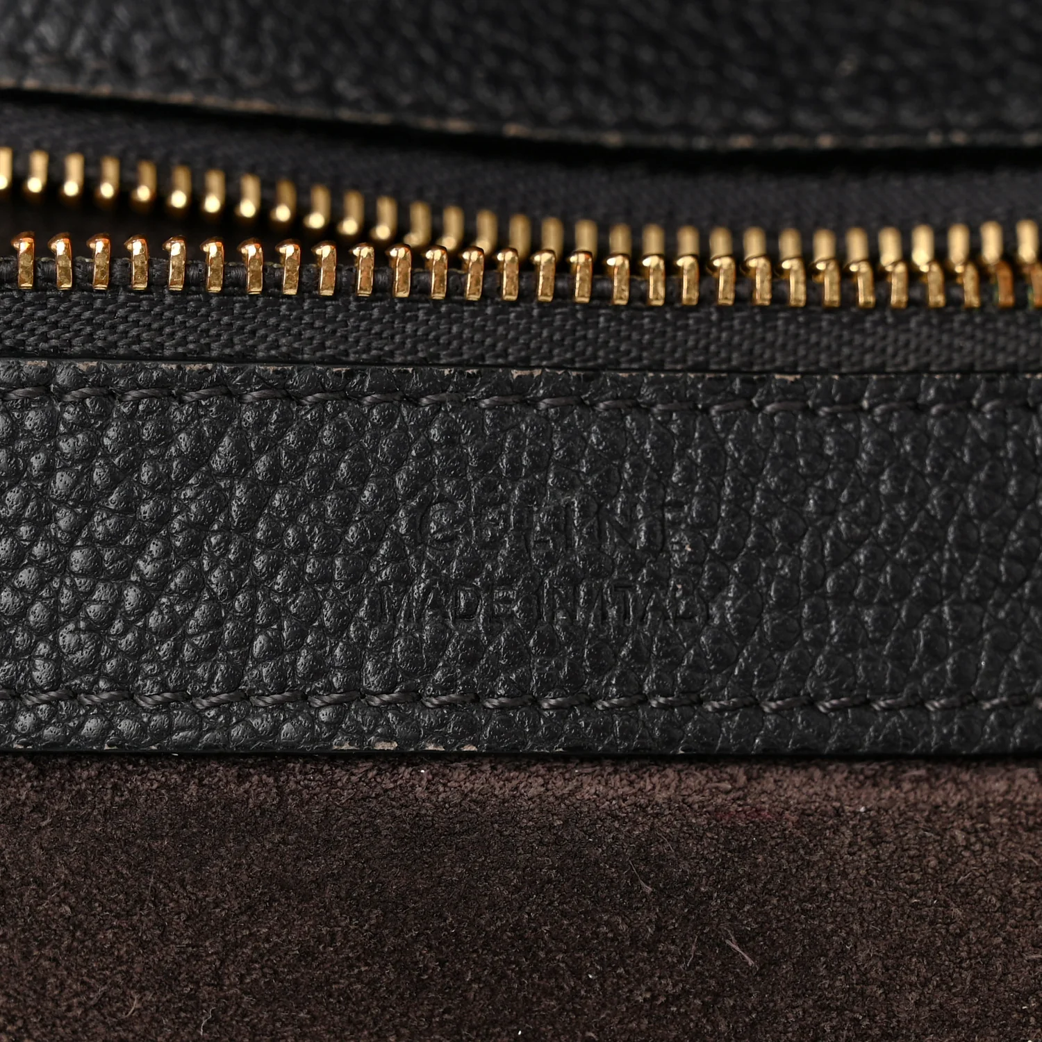Soft Grained Calfskin Medium Belt Cabas Phantom Medium Grey - Top Club