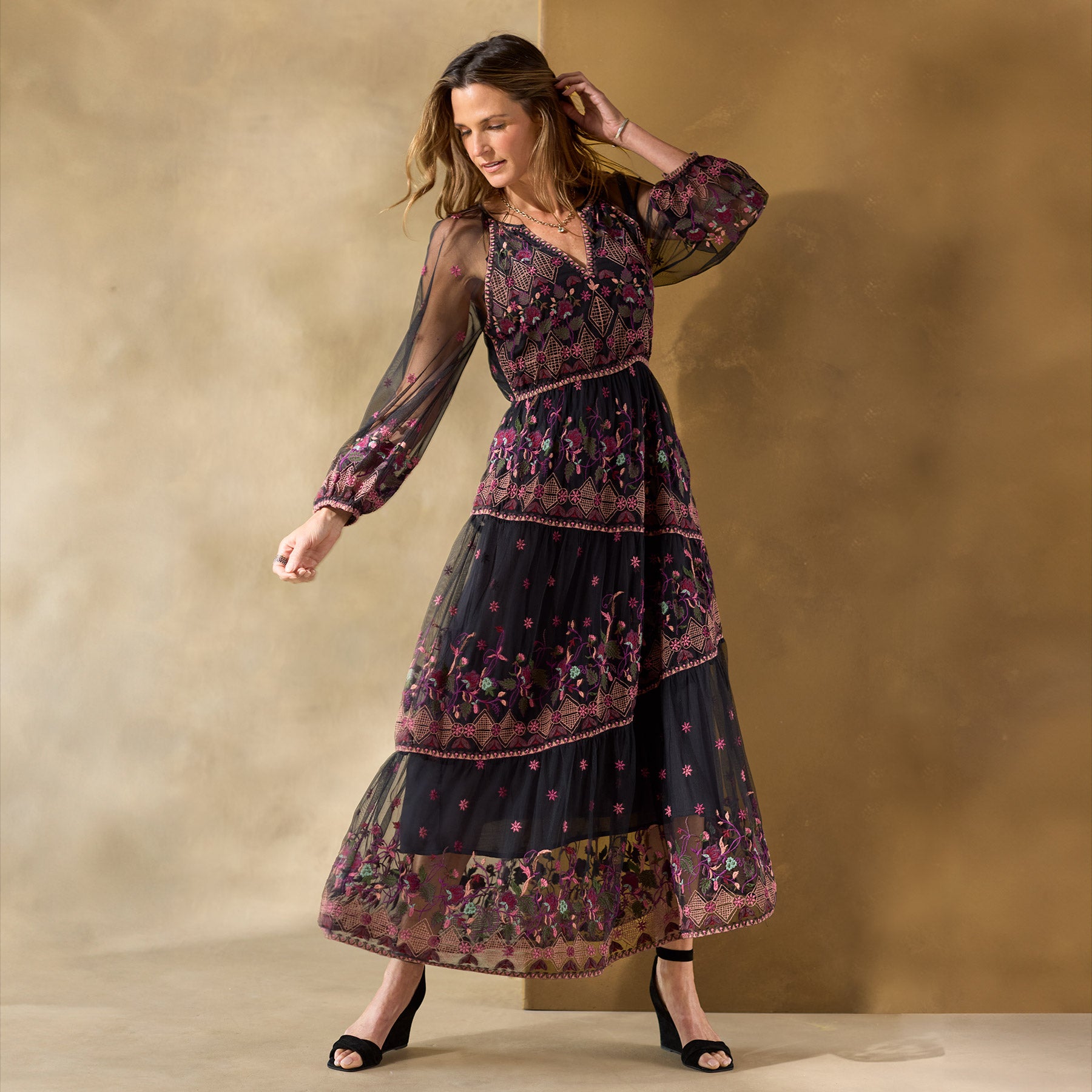 Soiree In Vienna Dress, Petite - Sundance Living