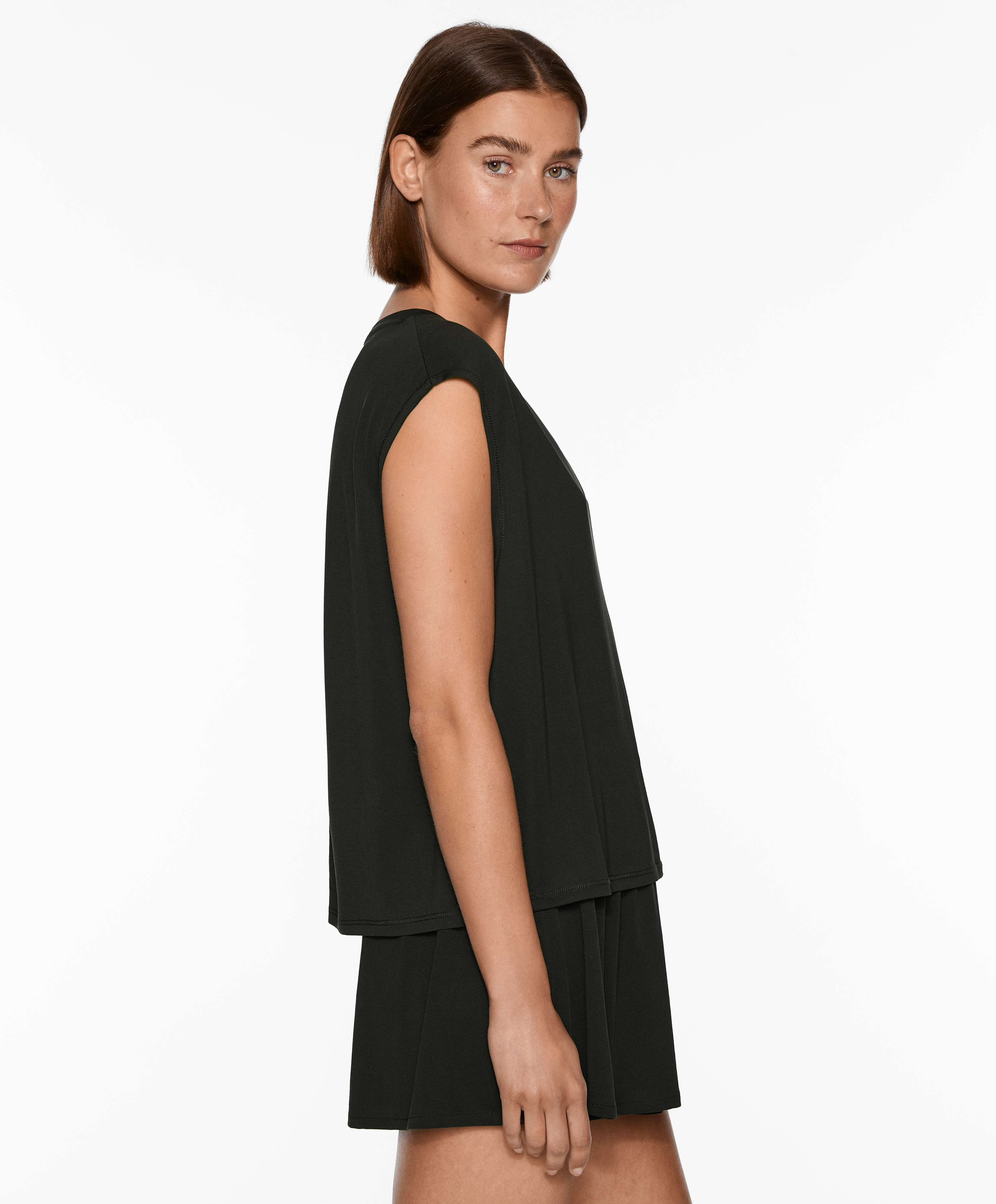 OYSHO Modal blend short-sleeved T-shirt