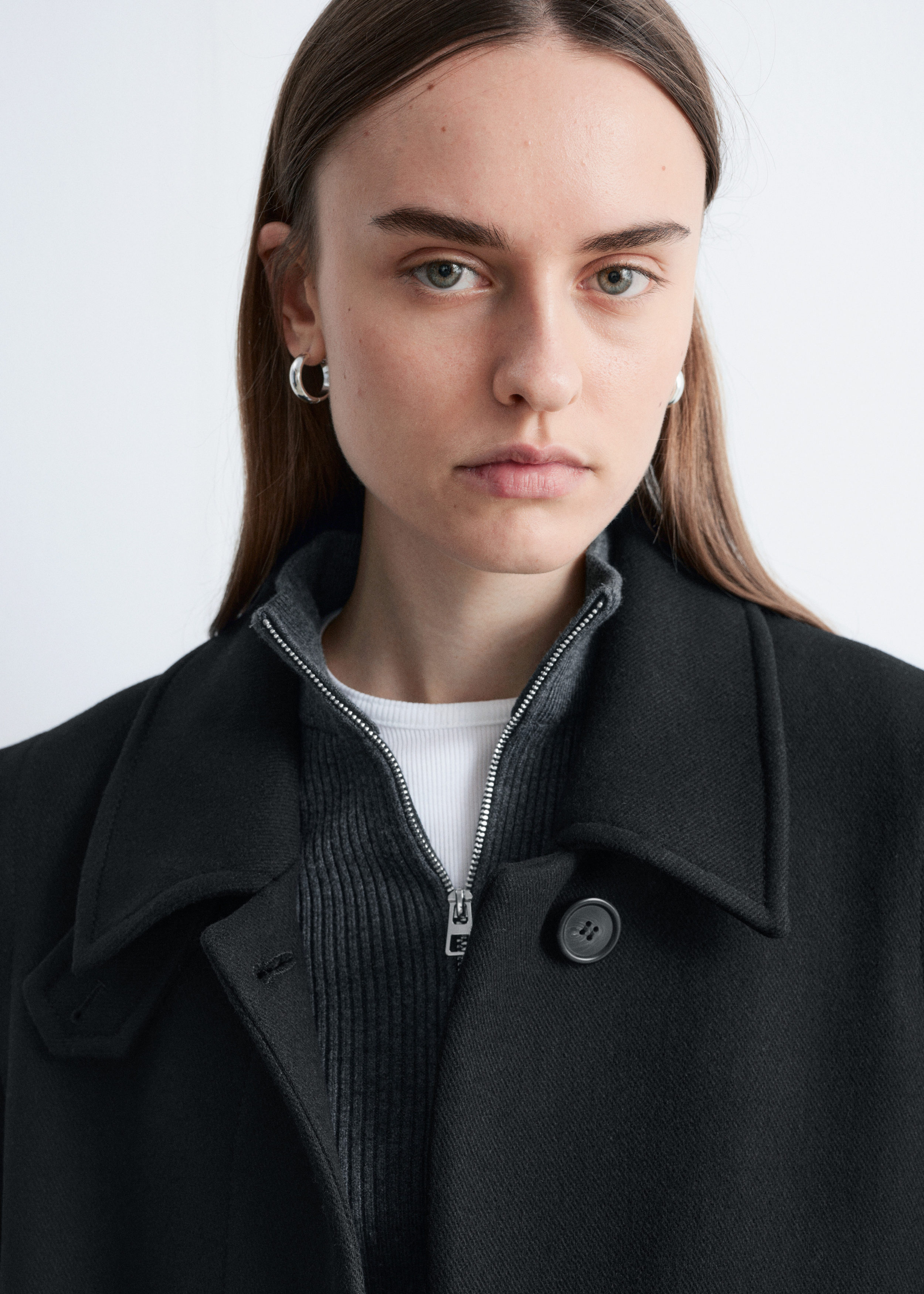 & Other Stories WOOL MAXI COAT