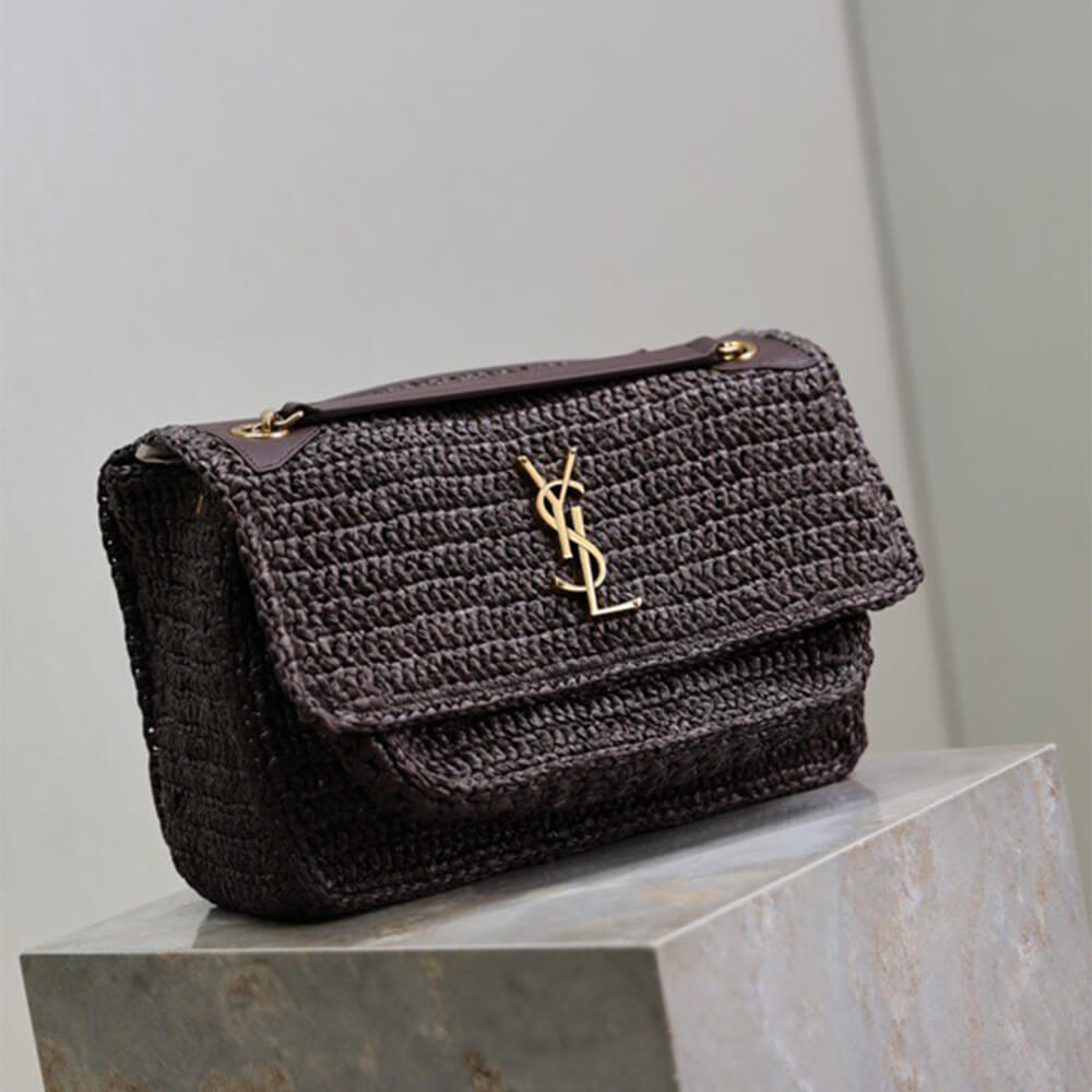 YSL NIKI medium in raffia(HIGH-END GRADE) - Top Club