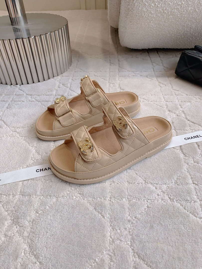 Chanel Women's Velcro Sandals Fashion Shoes C93424 - Sneaker Replica Workshop