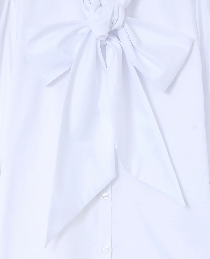 Pimkie Chemise col lavalière avec manches ballons