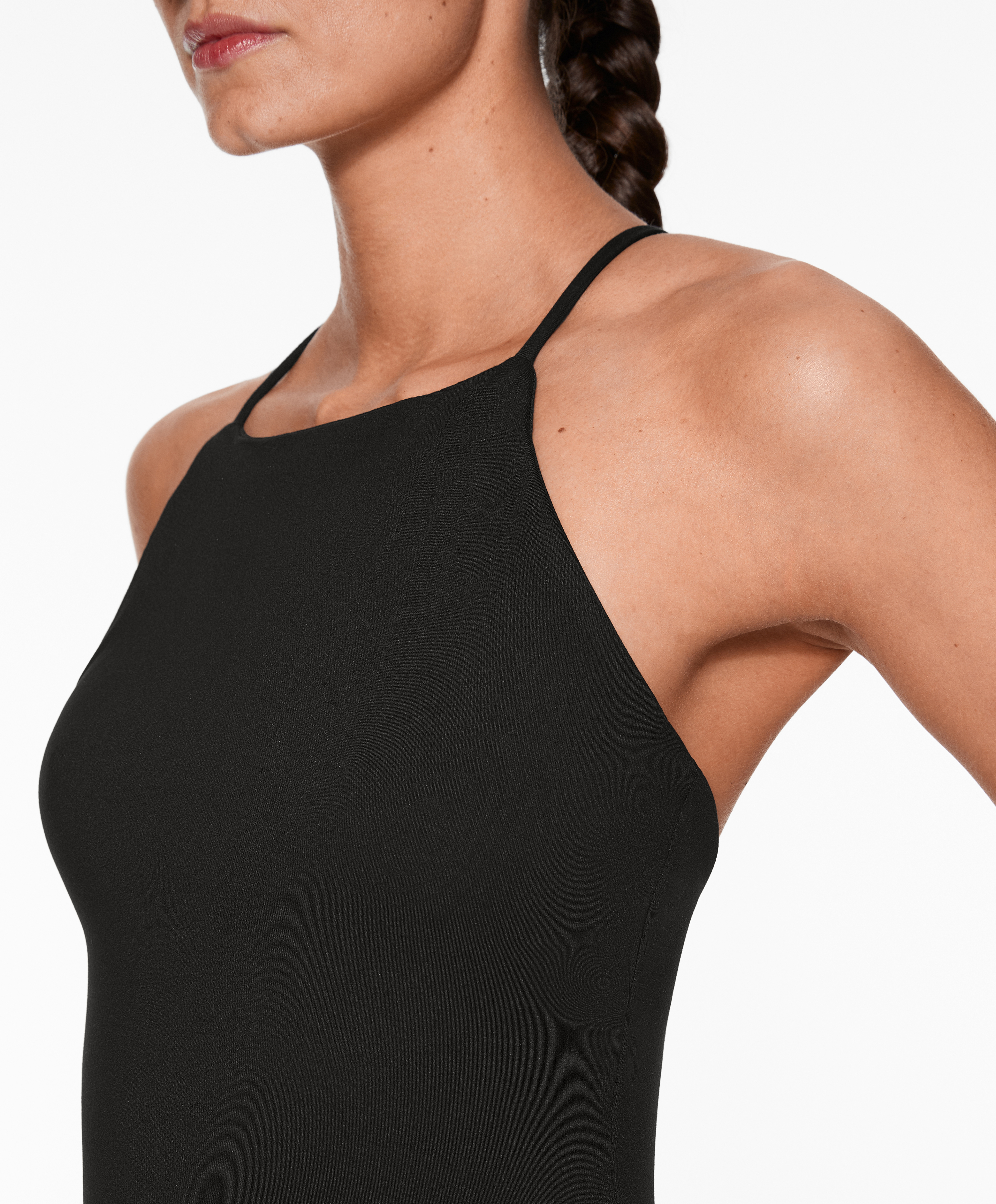 OYSHO Comfortlux open-back flare jumpsuit