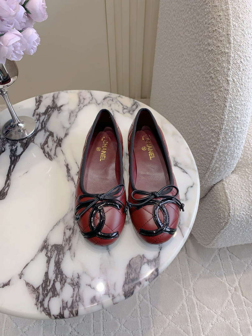 Chanel Women's Classic second-hand Kang Peng shoes flat shoes C93453 - Sneaker Replica Workshop