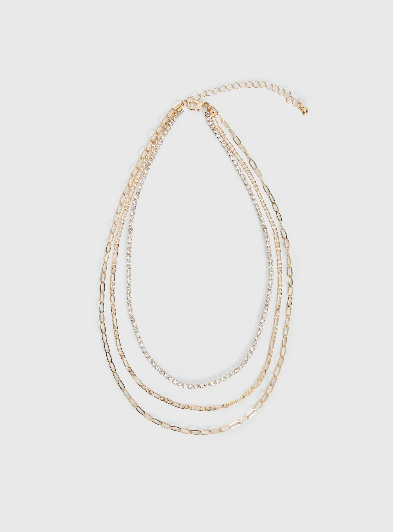 Gleaming Necklace Gold