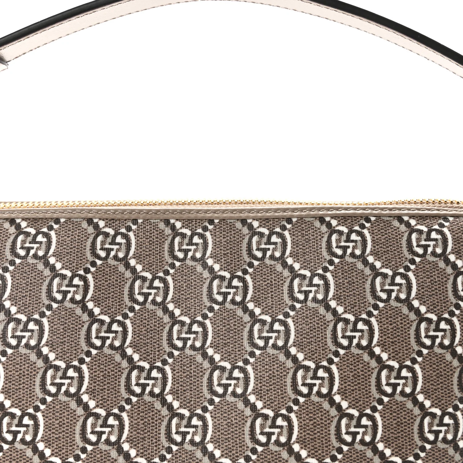 GG Shadow Monogram Super Mini Ophidia Shoulder Bag Taupe - Top Club