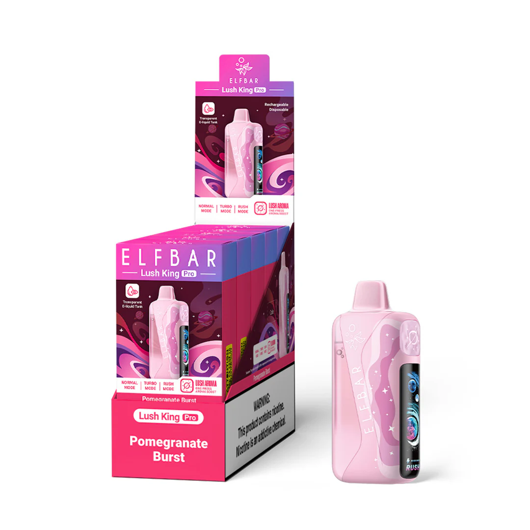 ELFBAR Lush King Pro Rechargeable Disposable Vape (All Flavours)