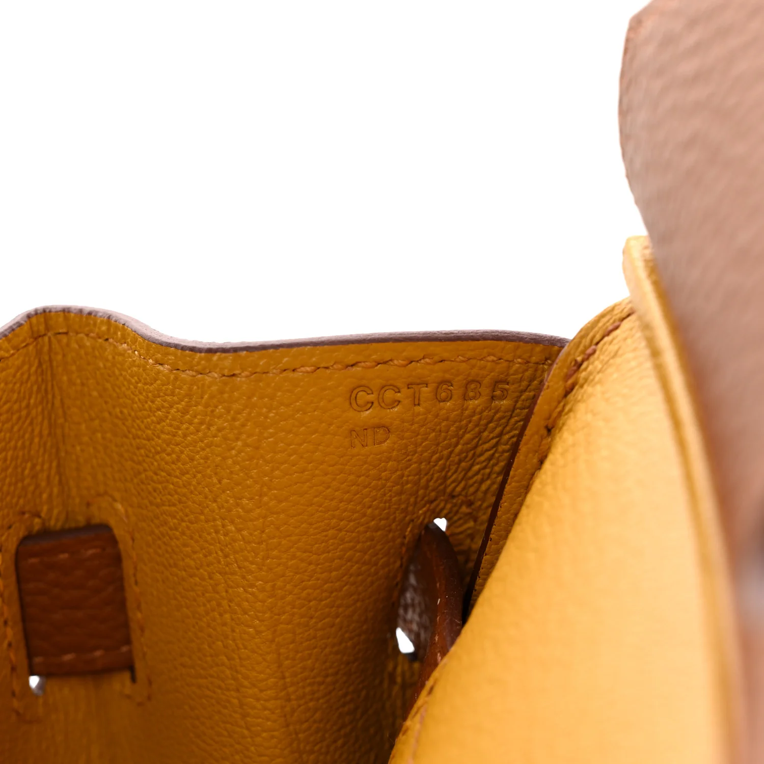 Togo Swift Officier Birkin 30 Gold Ambre - Top Club