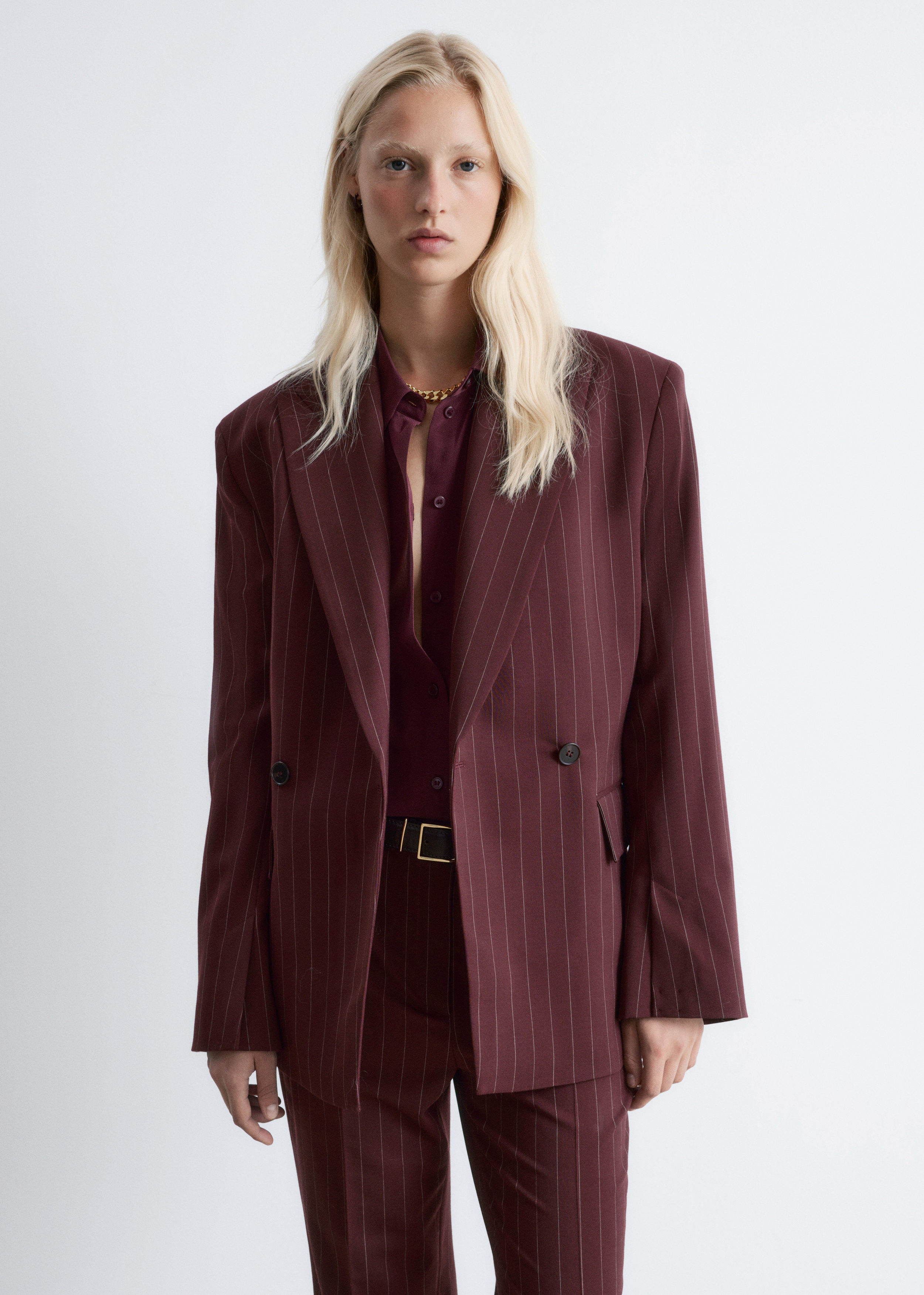 & Other Stories WOOL PRESS-CREASE TROUSERS