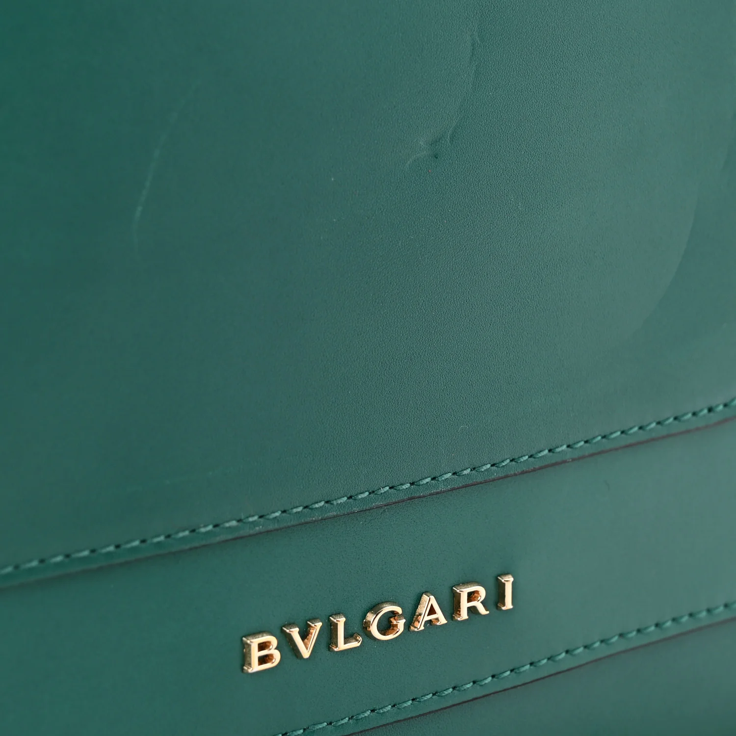 Calfskin Serpenti Forever Snake Strap Crossbody Bag Emerald Green - Top Club