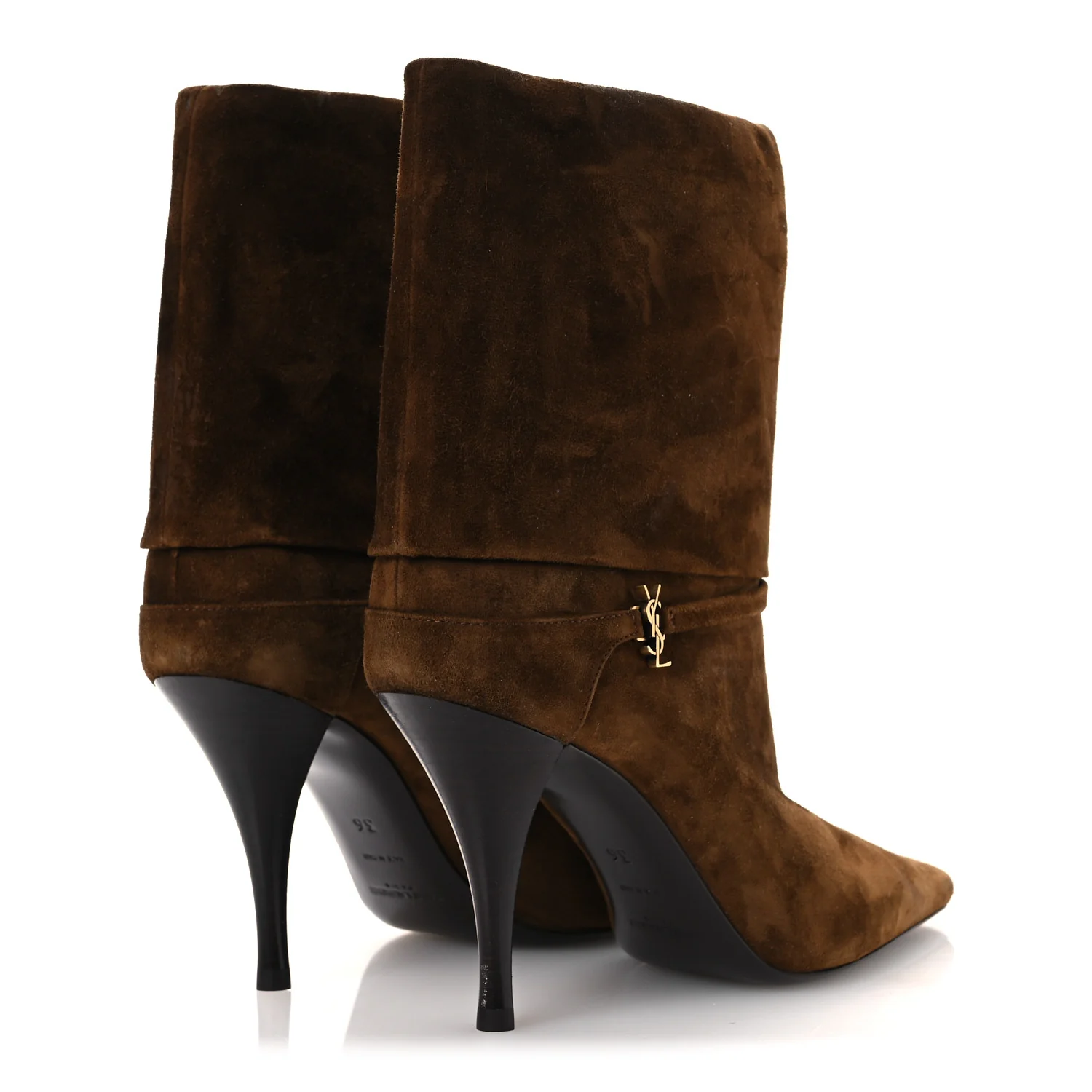 Suede Vicky 90 Booties 36 Land - Top Club